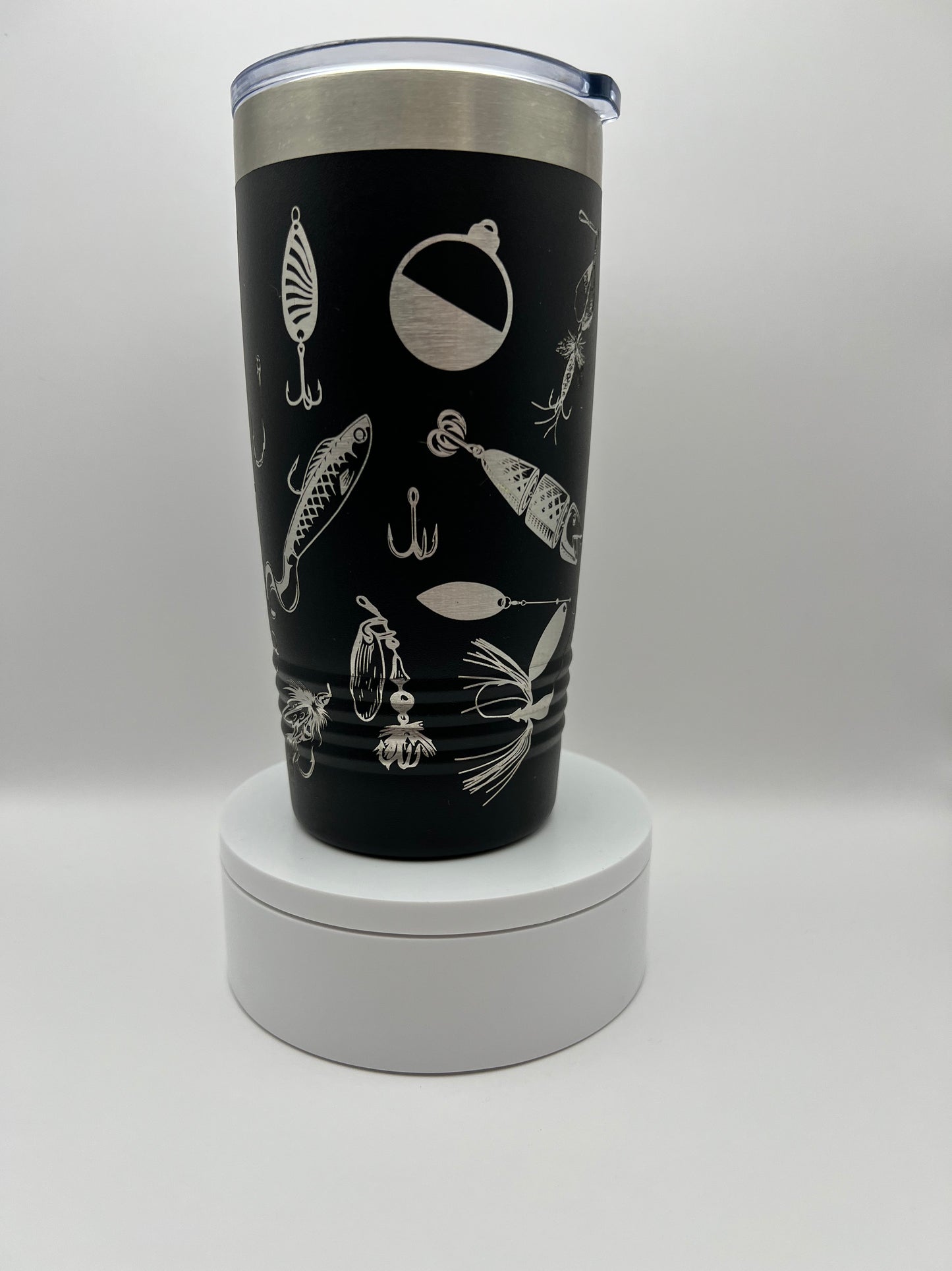 Fishing Lure Tumbler Wrap Laser File SVG - 20oz