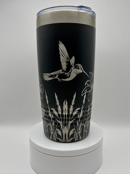 Wildflower Hummingbird Tumbler
