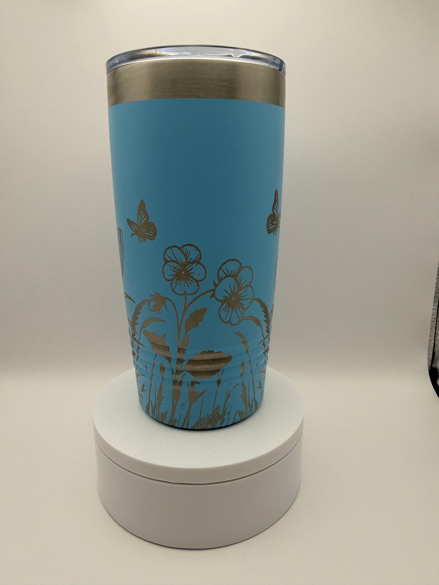 Wildflower Hummingbird Tumbler