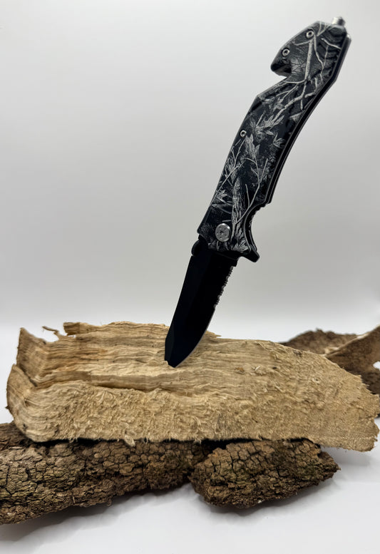Camo Themed knife