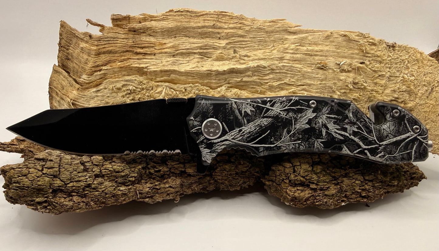 Camo Themed knife