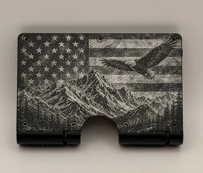 Eagle American Flag Mountains
