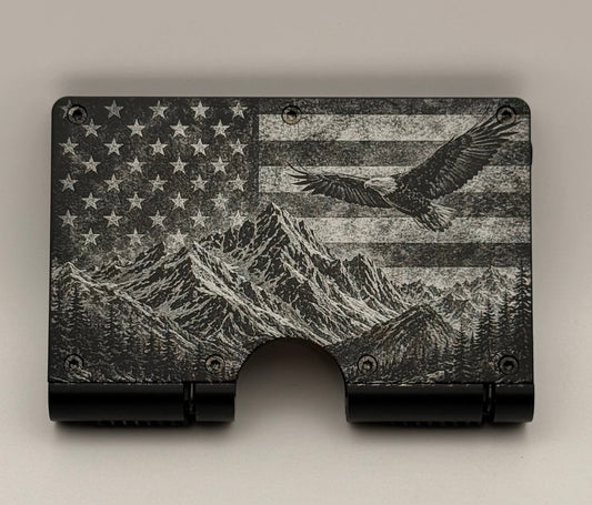 Eagle American Flag Mountains