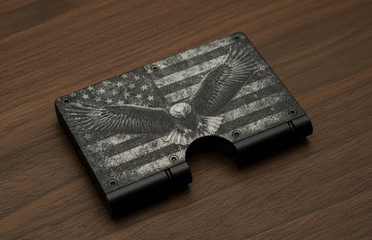 Bald Eagle American Flag