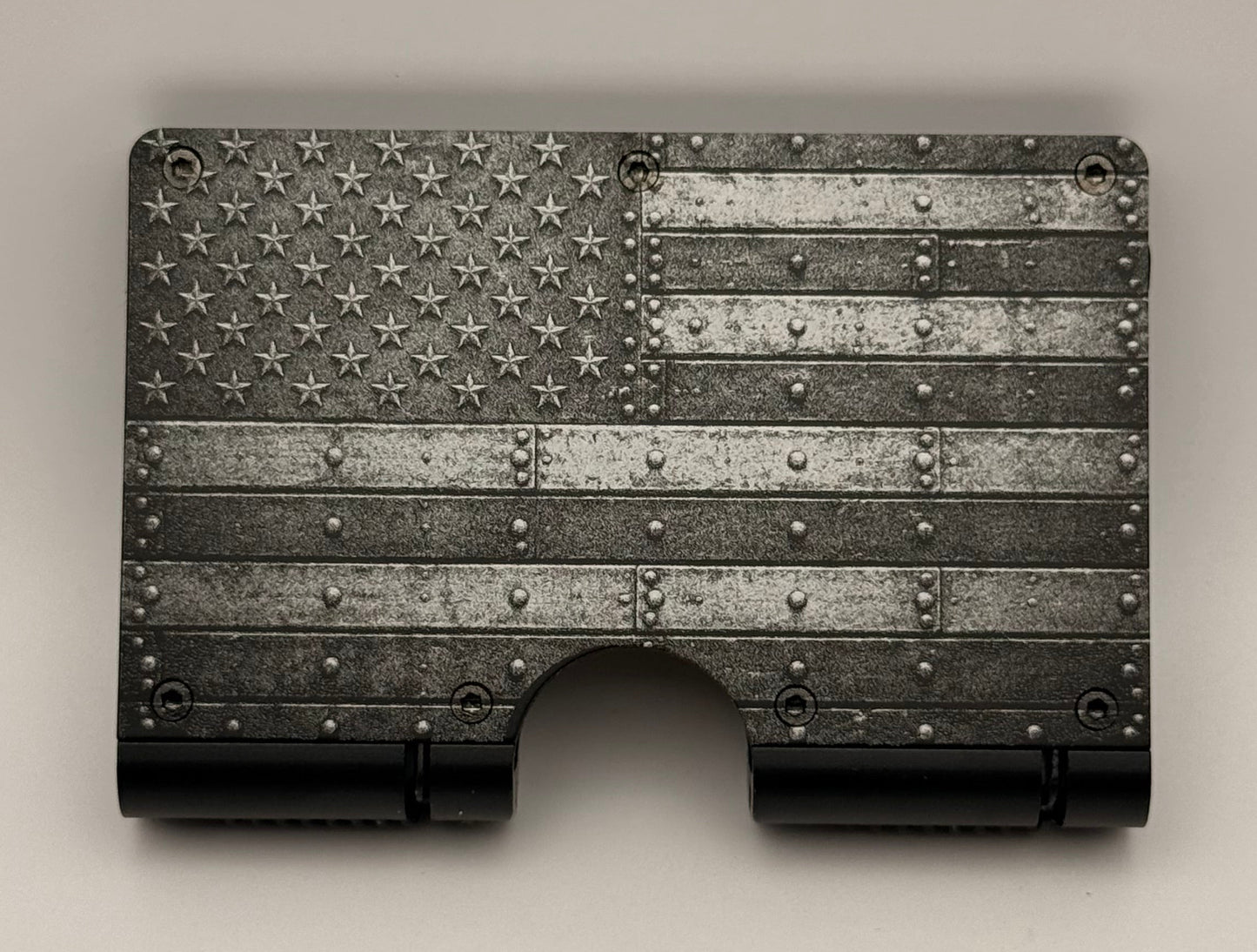 Stamped Steel American Flag