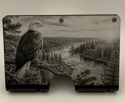 Eagle Overlooking River