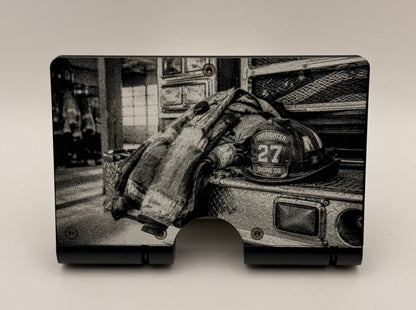Firefighters Suit and Helmet
