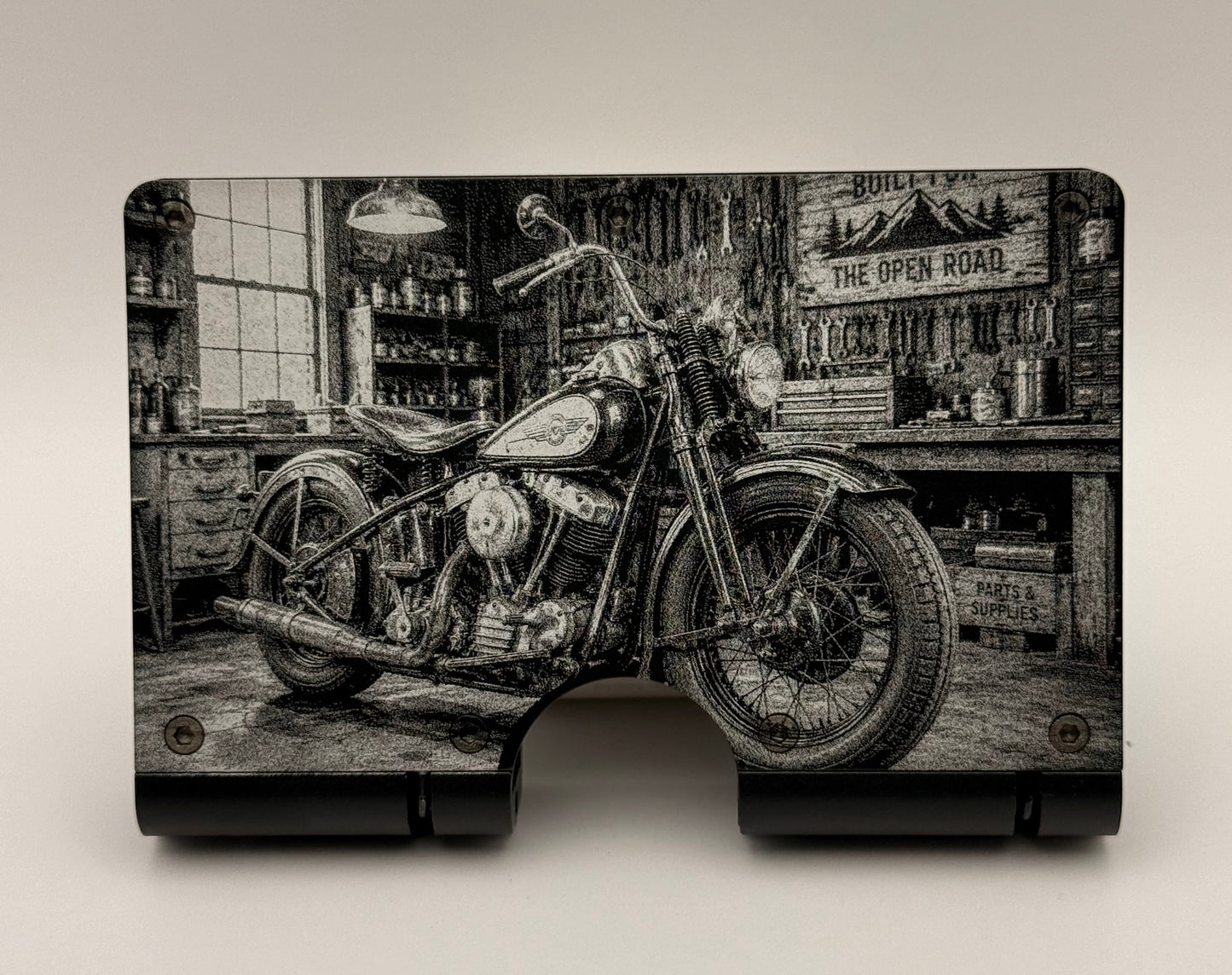 Motorcycle in Old Shop