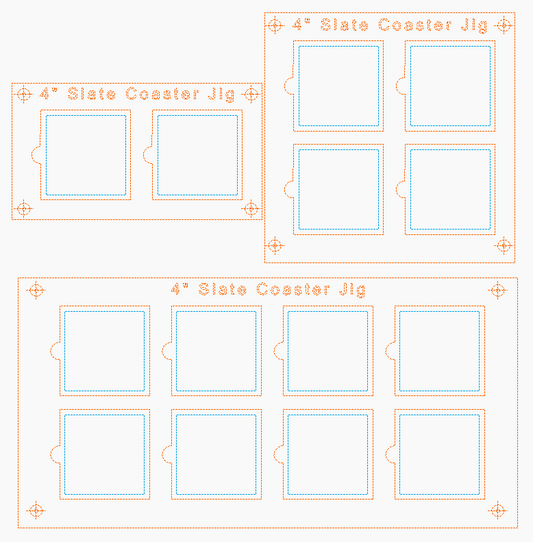 Slate Coaster Template Jig